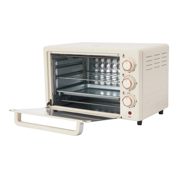 Miniovn, 1000W, 22L kapacitet, 220V, temperaturinterval 120-250°C, dimensioner 42*25*37 cm