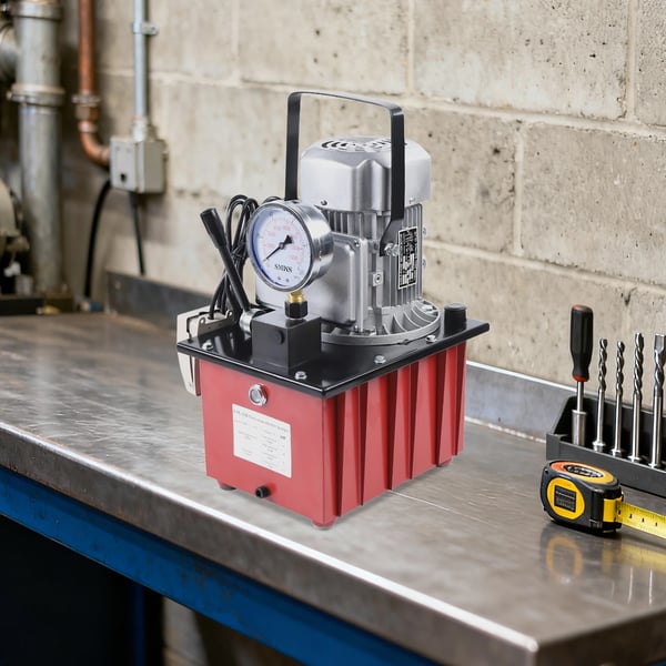 Hydraulisk Pump, Elektriskt Driven, Högtrycksprestanda,Röd