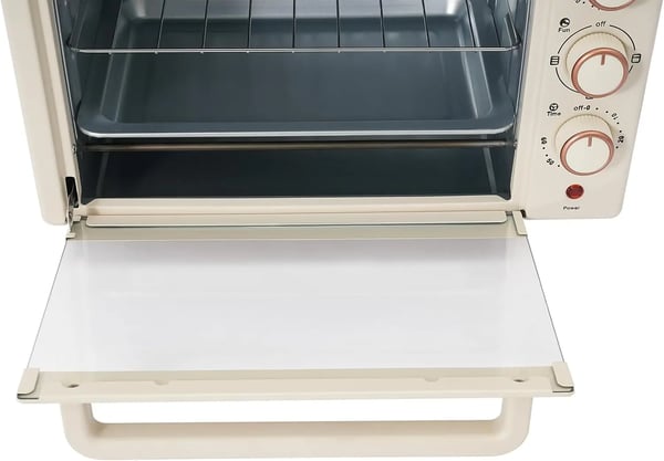 Mini Uuni, Grillausteline, 60-Minuutin Ajastin,VALKOINEN, 220V