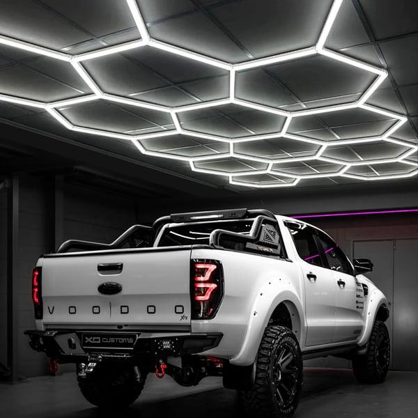 Garage Lys, Energi Effektiv, Alsidig Anvendelse,14 Hex Kit
