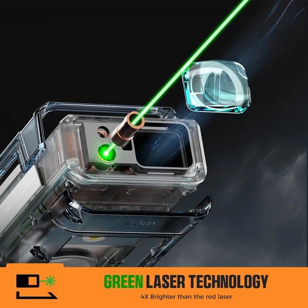 Laser Måleværktøj, 4X Kamera, Multifunktionelt Design,CD-120G