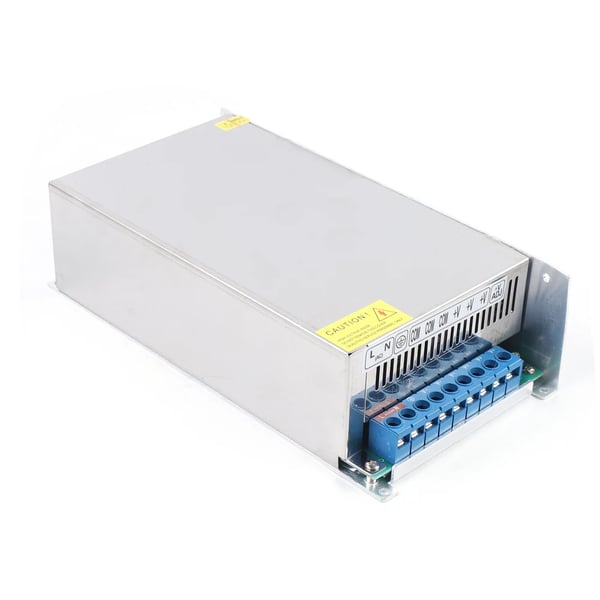 Virtalähde, 1000W Teho, Useita Suojatoimintoja,Hopea
