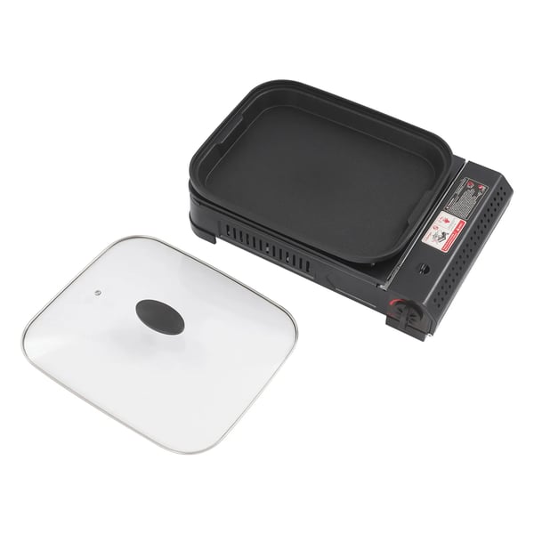 Grillholder, Højkvalitets rustfrit stål, Varmeeffekt 2,1KW, Lav gasforbrug 0,35 lbs/time, Bærbart design, Rids- og rustbestandig