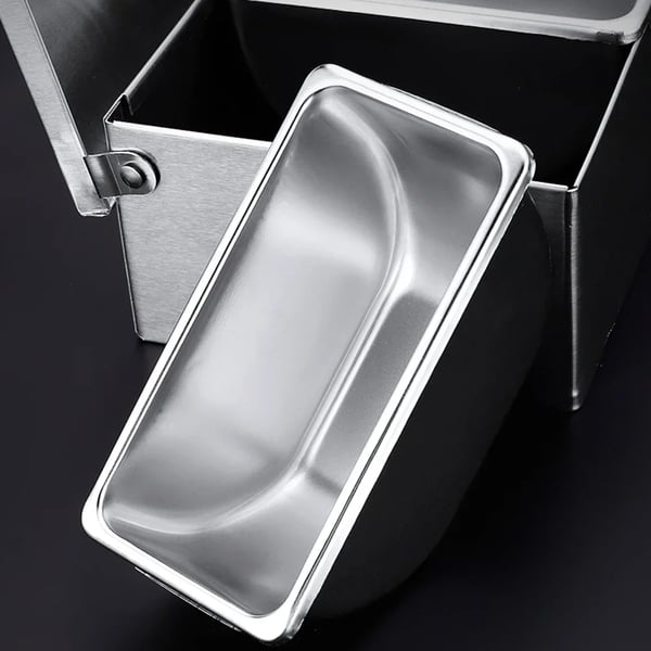 Krydddispenser, Rostfritt stål, 6-fack design,Silver
