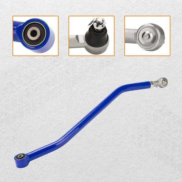 Sporstang, Justerbar længde 30,28-31,73 tommer, Vægt 4,56 kg, Egnet til Jeep Cherokee XJ (1984-2001), Jeep Wrangler TJ (1997-2006)