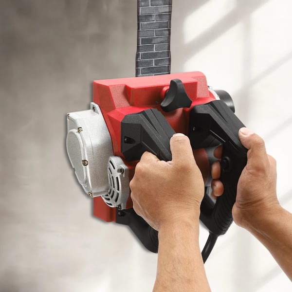 Väggplaner, 1300W Motor, Hållbart Bladssystem,svart