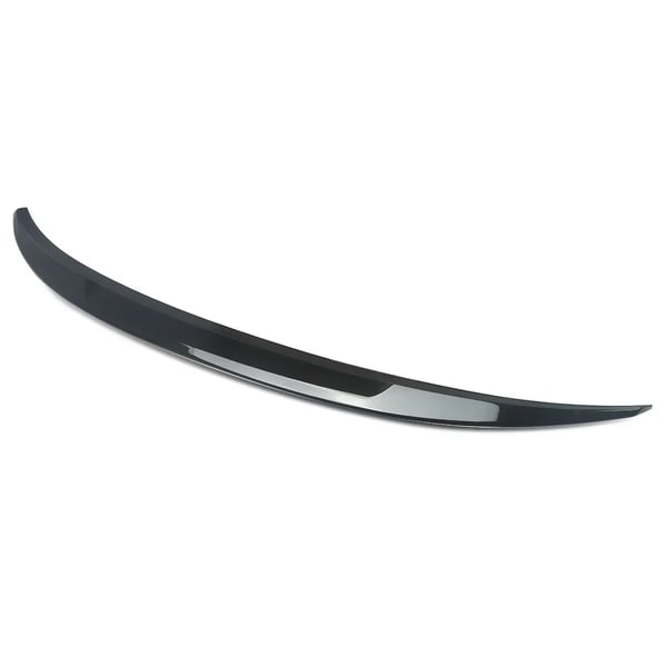 Spoiler, Kompatibel med Luxury Coupe F32, Holdbart ABS Plast,glansende sort