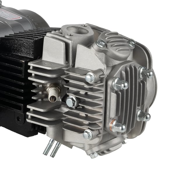Motor, kraftfuld 125CC, 4-trins manuel kobling,Motor