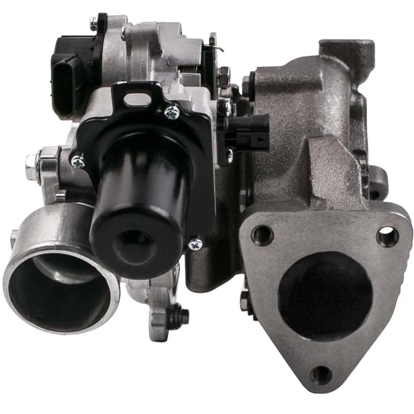 Turbocharger, 30 cm længde, 27 cm bredde, 30 cm højde, 10 kg vægt, 171 HK output