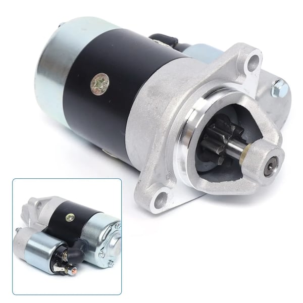 Dieselgenerator, 1000W effekt, kompatibel med flere motorer,sort