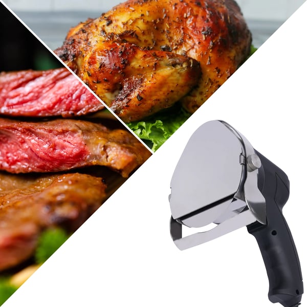Kebab Skærer, Ergonomisk Håndtag, Justerbar Tykkelse,Kebab Skærer