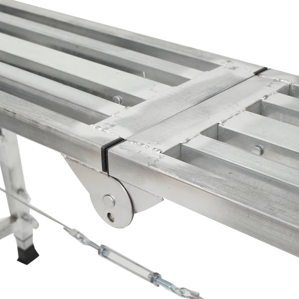 Folding Horse Stool, Multifunktionel Stige, Robust Aluminiumkonstruktion, Kompakt Design