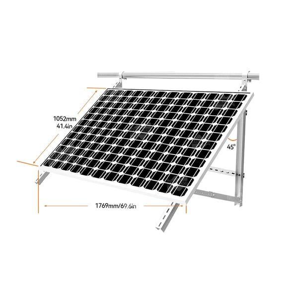 Solpanelbeslag, Holdbar Konstruktion, Alsidig Installation,Solbracket