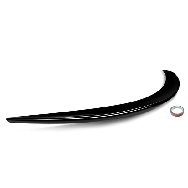 Spoiler, Glans Sort Finish, Aerodynamisk Design,glansende sort