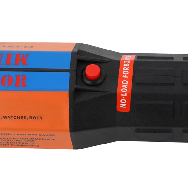 Induktionsvarmer, 1000W effekt, maksimal temperatur 856°F, 10 spoler inkluderet, ergonomisk håndtag, sikkerhedsfunktioner