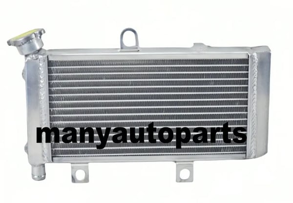 Sølv Radiator Motor Køling, Øget Kølekapacitet, Kraftig Design, Præcisionssvejsning
