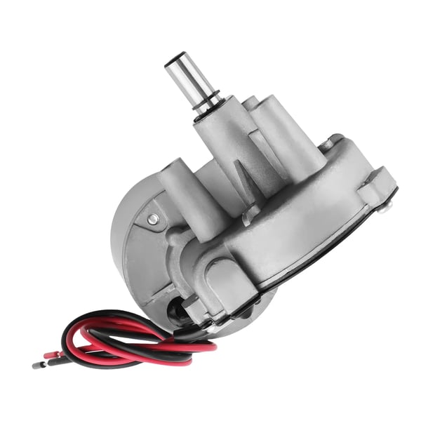 24V Vendbar Skruemotor, Høj Moment 30Nm, Nominel Effekt 45W, Stille Drift