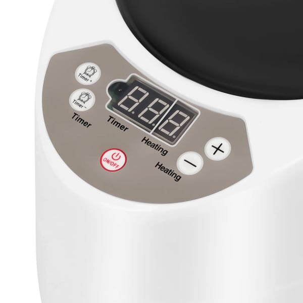 Ångbastu, 1000W Effekt, 0,66 Gallon Kapacitet, 220V Spänning, 5-95 min Timer, Anti-elektrisk Chock Säkerhet