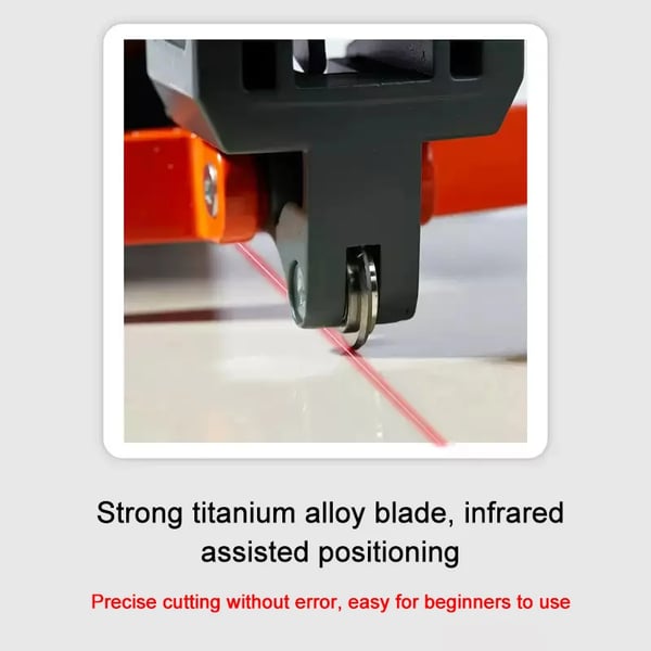 Fliseklipper, Højpræcisions, Ergonomisk Design,1000mm
