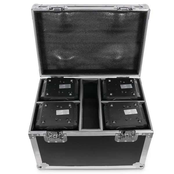 Flightcase, Holdbar Læderkonstruktion, Indbyggede Hjul,1 pc flyvning, EU -stik