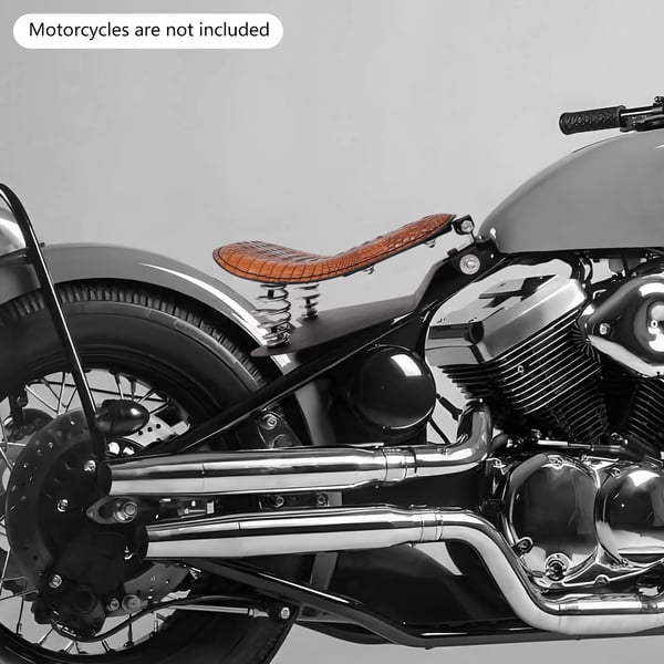 Motorcykelsædepude, Stødabsorption, Universel Kompatibilitet,Brun