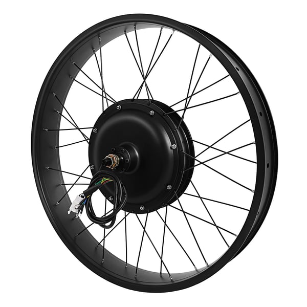 Elektrisk Cykel Ombygningskit, 1500W Motor, 26-Tommer Hjulstørrelse, Brugervenlig Installation