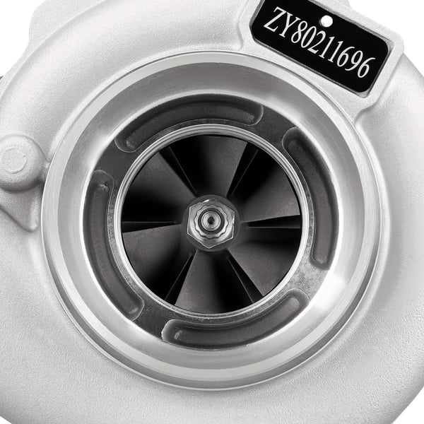 Turboahtimen, T3-liitin, A/R 0.60, Tehostaa 500 BHP, Yhteensopiva 2.5L-3.0L moottoreiden kanssa, Yksittäinen turbo tyyppi