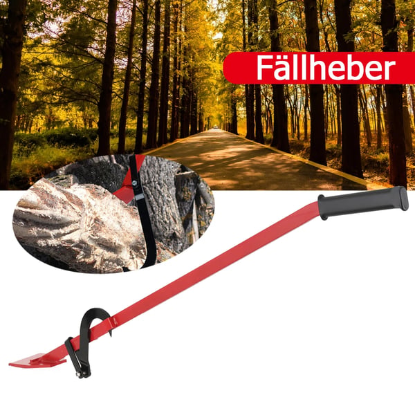 Fældet Krog, Højstyrkestål, 130 cm Længde