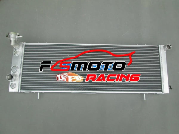 Intercooler Radiator, Aluminium Material, Kerne Størrelse 279mm x 785mm x 52mm, Samlet Størrelse 338mm x 917mm x 169mm, Indløbsdiameter 32mm