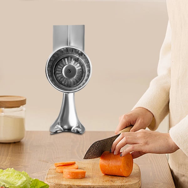 Grøntsagsslicer, Rustfrit Stål, 5 Blade,Sølv