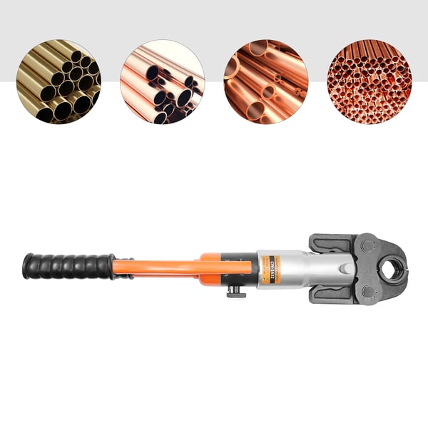 Puristustangot, hydraulinen muotoilu, ergonominen kahva, useita muotteja,5