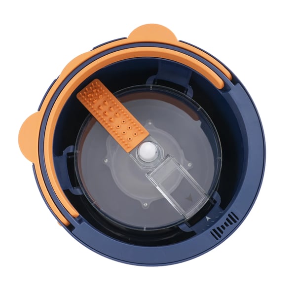 Spin Mop, Mikrofiberstof, Justerbart håndtag op til 51,97 tommer, Firkantede og trekantede moppehoveder, 5 genanvendelige klude