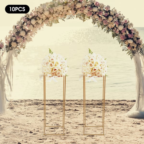 Blomsterstand, 10-delt sæt, moderne design,Guld