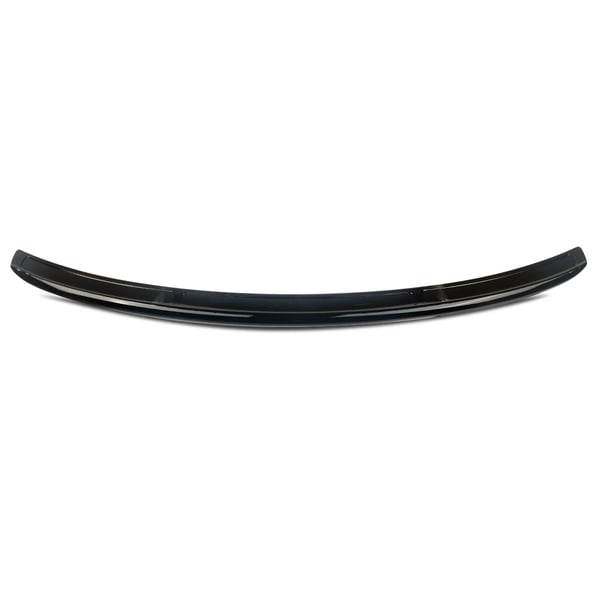 Bagspoiler, glanssort finish, kompatibel med Mercedes Benz E-Klasse,Glans Sort