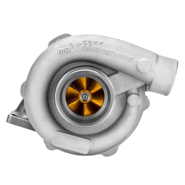 Billet Turbo, T3/T4 Flange, 63 A/R Turbine, 5-Bolt Udstødningsflange, Op til 400 HK, Oliekølet