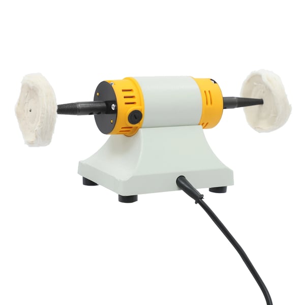 Smykke Polerer, Justerbar Hastighed, Borddesign,Gul