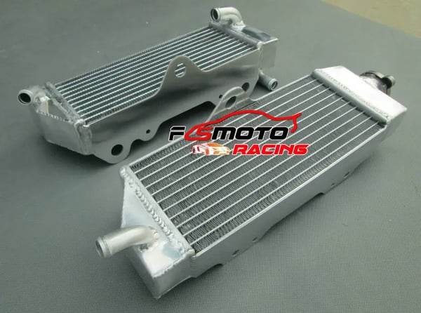 Radiator, Aluminium, 30% Øget Køleeffektivitet, TIG-svejset, Skræddersyet Design, Kompatibel med YZ400F YZF400 YZ426F 1998-2000