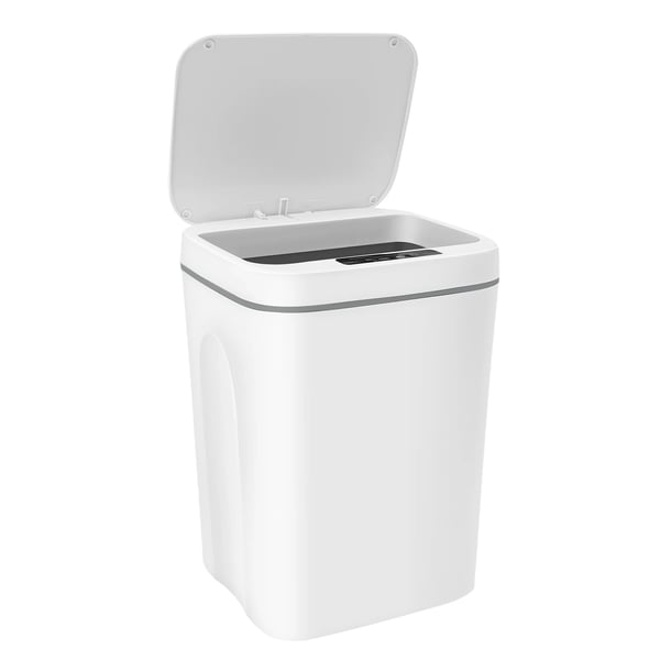 Affaldsspand, Smart Sensor Teknologi, Indbygget Poselager,HVID, 12L