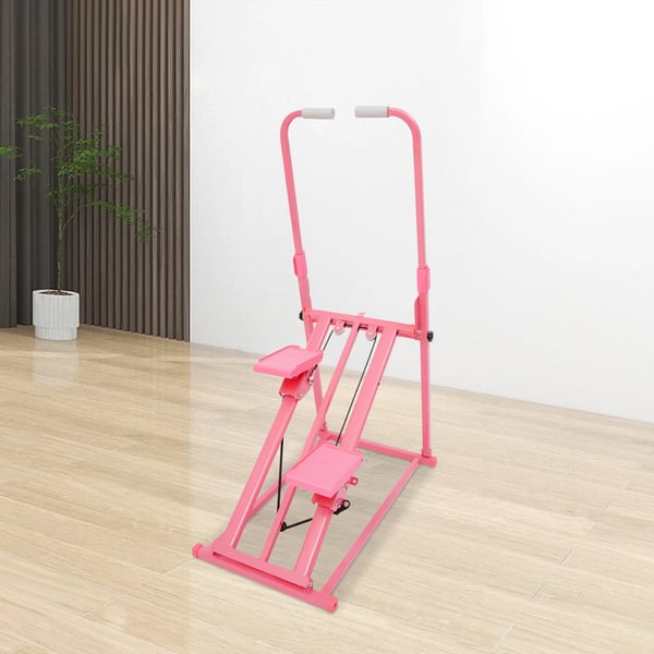 Trappe Stepper, Kompakt Design, Holdbar Konstruktion,Pink