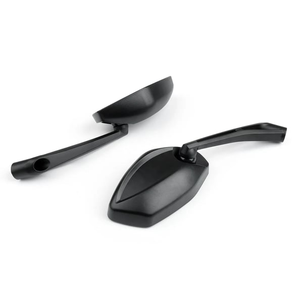 Bakspejle, 155 mm bredde, 85 mm højde, M8/M10 gevind, klar spejloverflade, høj kvalitet ABS-plastik