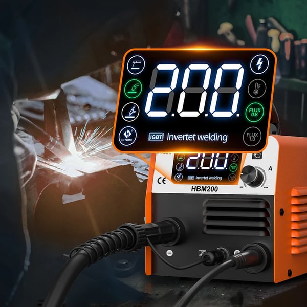 Svejsemaskine, 3-i-1 funktionalitet, brugervenligt design,HBM200