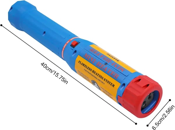 Magnetisk induktionsvarmer, 8 opvarmningsspoler, effektiv opvarmning,Blå