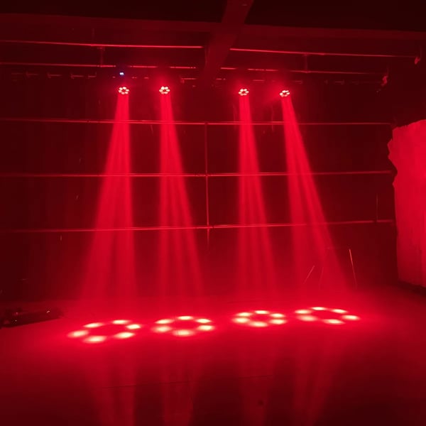 Scene Belysningseffekt, 3-i-1 Stråle og Laser, Alsidige Kontrolmuligheder,EU stik