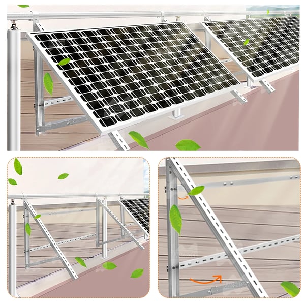 Solpanelbeslag, Holdbar Konstruktion, Alsidig Installation,Solbracket