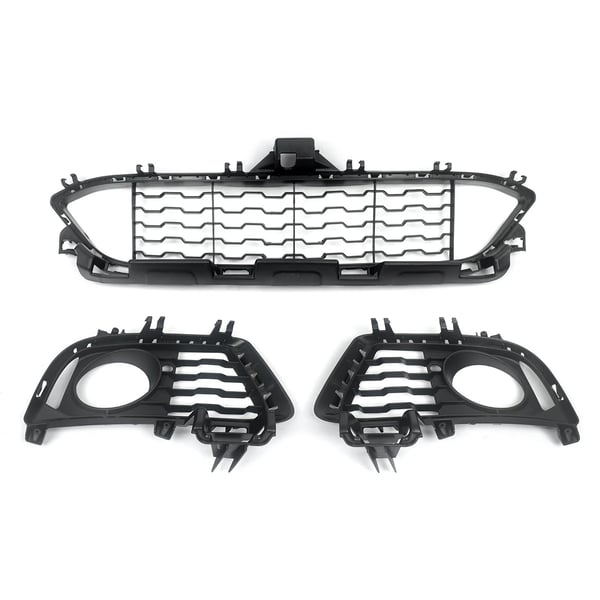 Framgrillmontering, ABS-material, kompatibel med lyxig kompakt sedan F34 GT,Som visat
