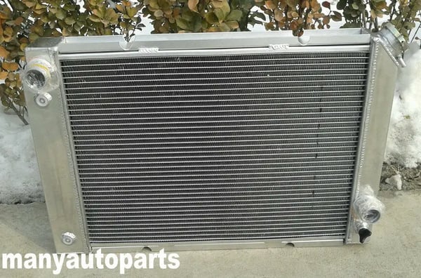 Aluminiumkøler til Pontiac Fiero, Øget kølekapacitet, Kraftig konstruktion