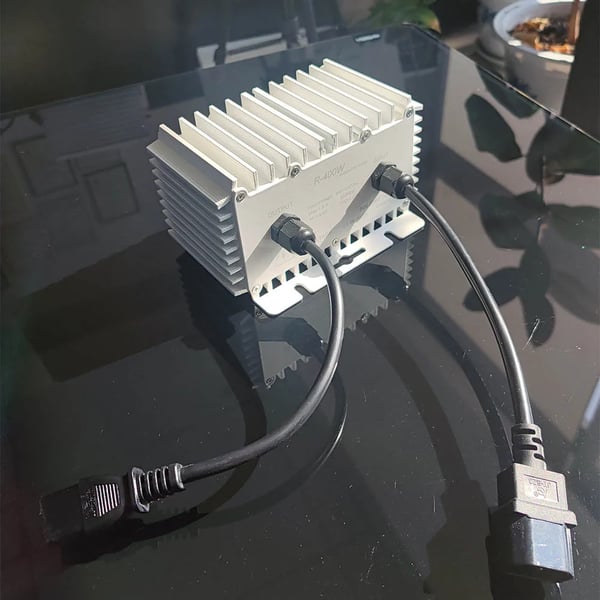 Elektronisk ballast, 400W, indgangsspænding 208-240V, kompatibel med E39 E40 pærer, effektivitet 96,5%, akustisk resonansundertrykkelse
