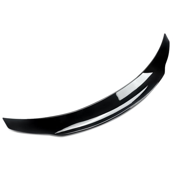 Bagagerums Spoiler, Høj Kvalitet ABS Plast, Passer til Mercedes Benz C205,Glans Sort
