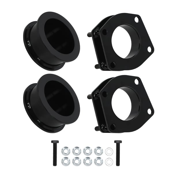 Lift Leveling Kit, 2" Front, 2" Bag, Kompatibel med Jeep Grand Cherokee WK, Kompatibel med Jeep Commander XK, Eftermarked Erstatning