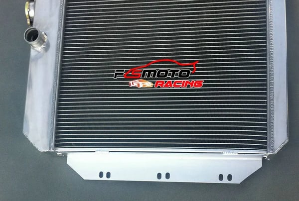 Radiator, Aluminiumkonstruktion, Kerne størrelse 548mm x 480mm, Samlet størrelse 665mm x 610mm, Passer til 1960-1962 Chevy/GM, 30% Øget Køling